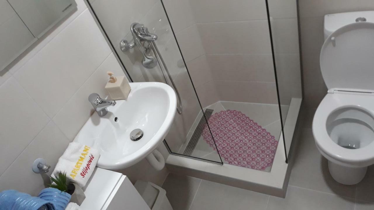 Apartmani Stijepovic พอดโกริกา ภายนอก รูปภาพ
